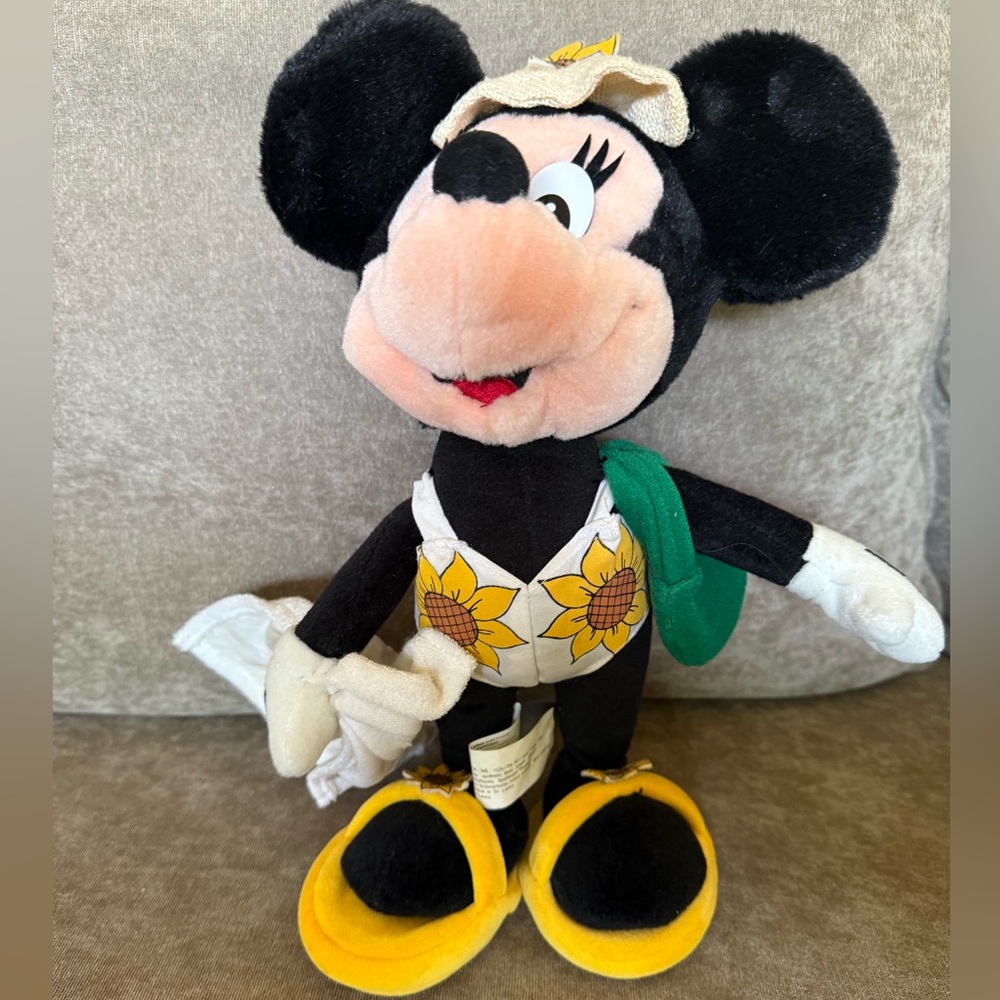 Official Disney Minnie Mouse Plush Florida Bathing Suit Glasses 13”
